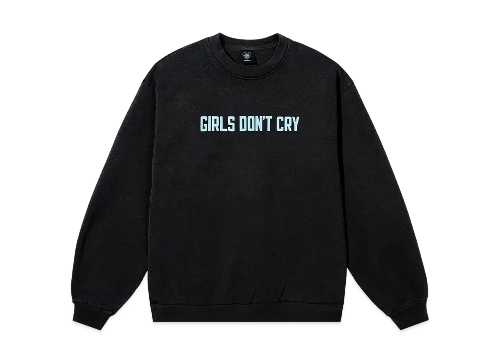 Girls Don't Cry Logo Crewneck "Black"