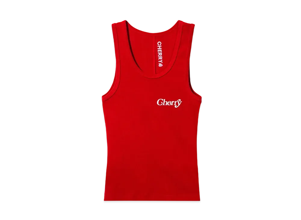 Verdy x Cherry LA Baby Tank "Red"