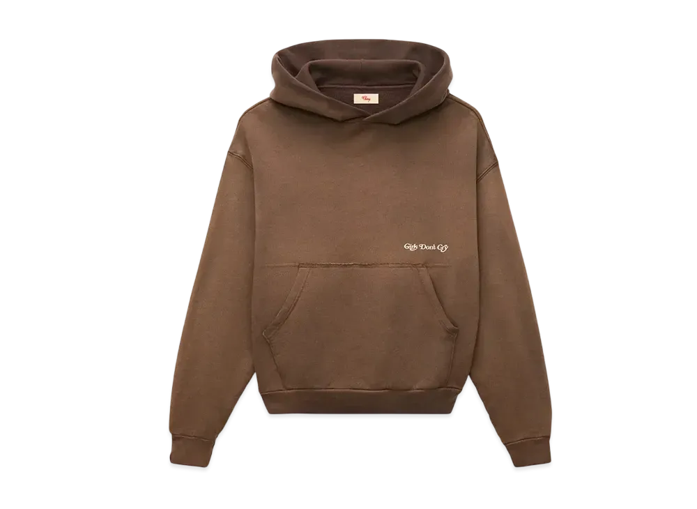 Girls Don't Cry x Cherry Los Angeles Angel Mens Hoodie "Brown"