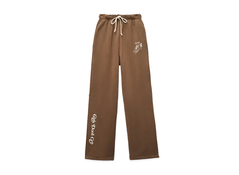 Girls Don't Cry x Cherry Los Angeles Angel Mens Sweatpants "Brown"
