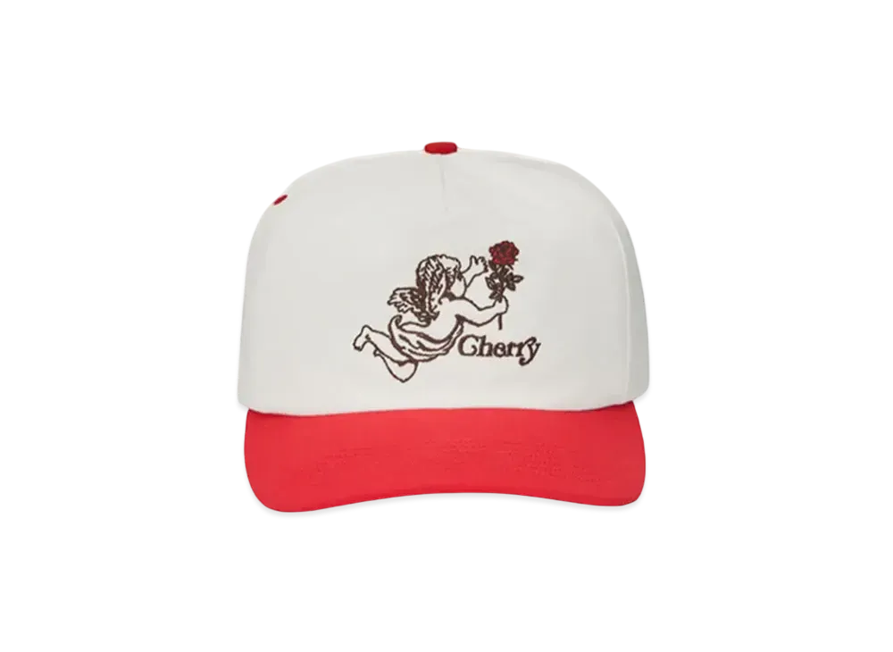 Girls Don't Cry x Cherry Los Angeles Angel Hat "White/Red"