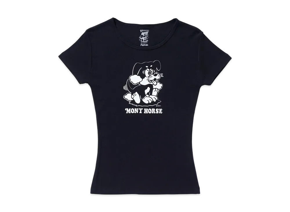 VERDY x Monyhorse Dog Tee "Black"