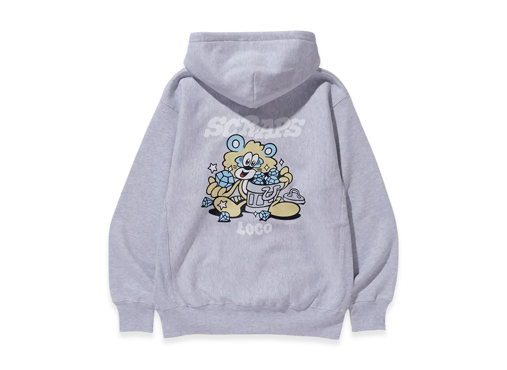 VERDY x Loco Scraps Hoodie "Grey"