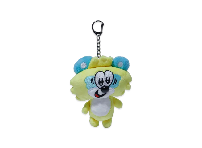 アイドル VERDY x Loco Scraps Plush Keyring Yellow VERDY x Loco Scraps Plush Keyring