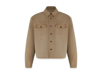 VERDY x NOICE Dyed Work Shirt "Beige"