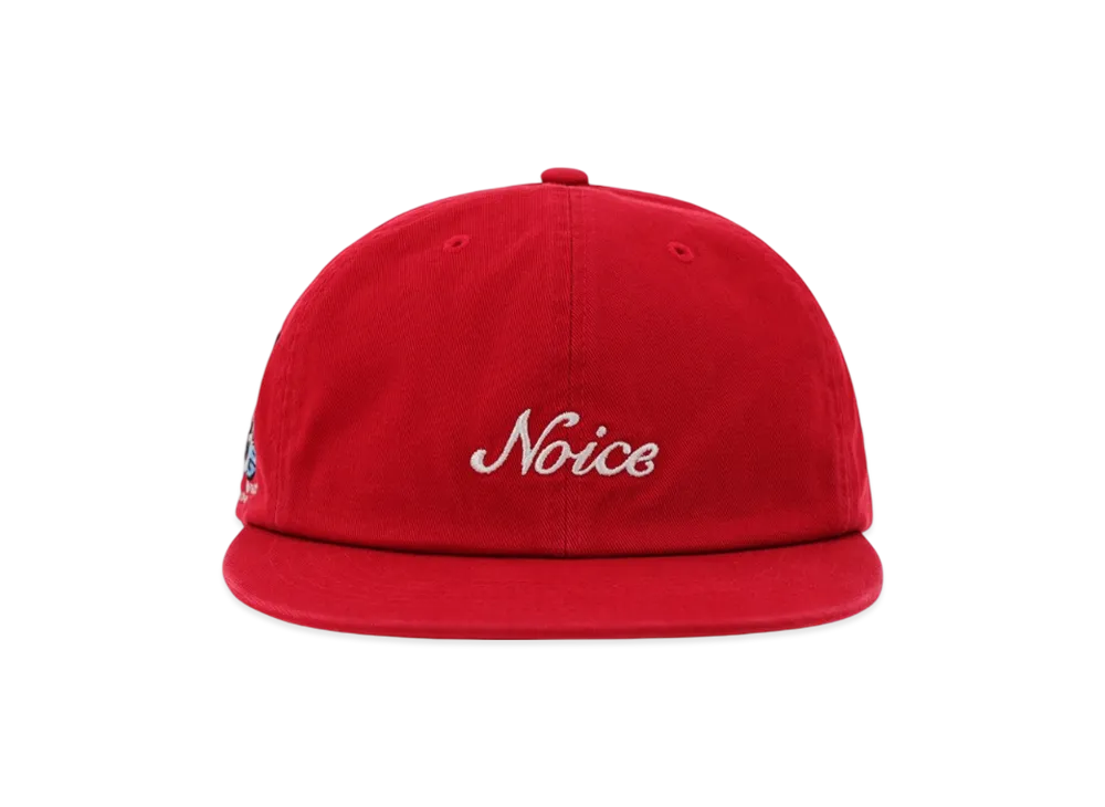 VERDY x NOICE Six Panel Cap "Red"