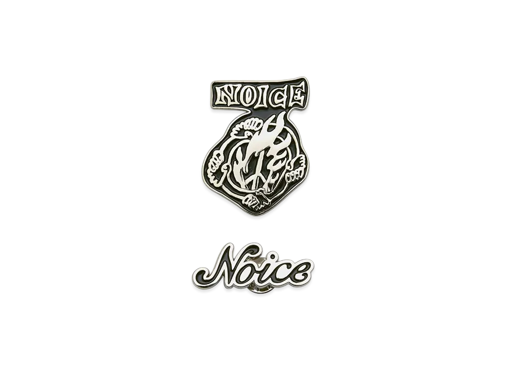 VERDY x NOICE Pins Set "Silver"