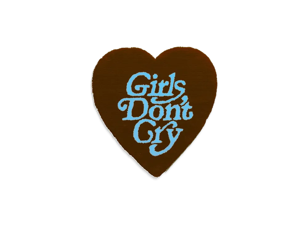 Girls Don't Cry Rug "Red/Brown"