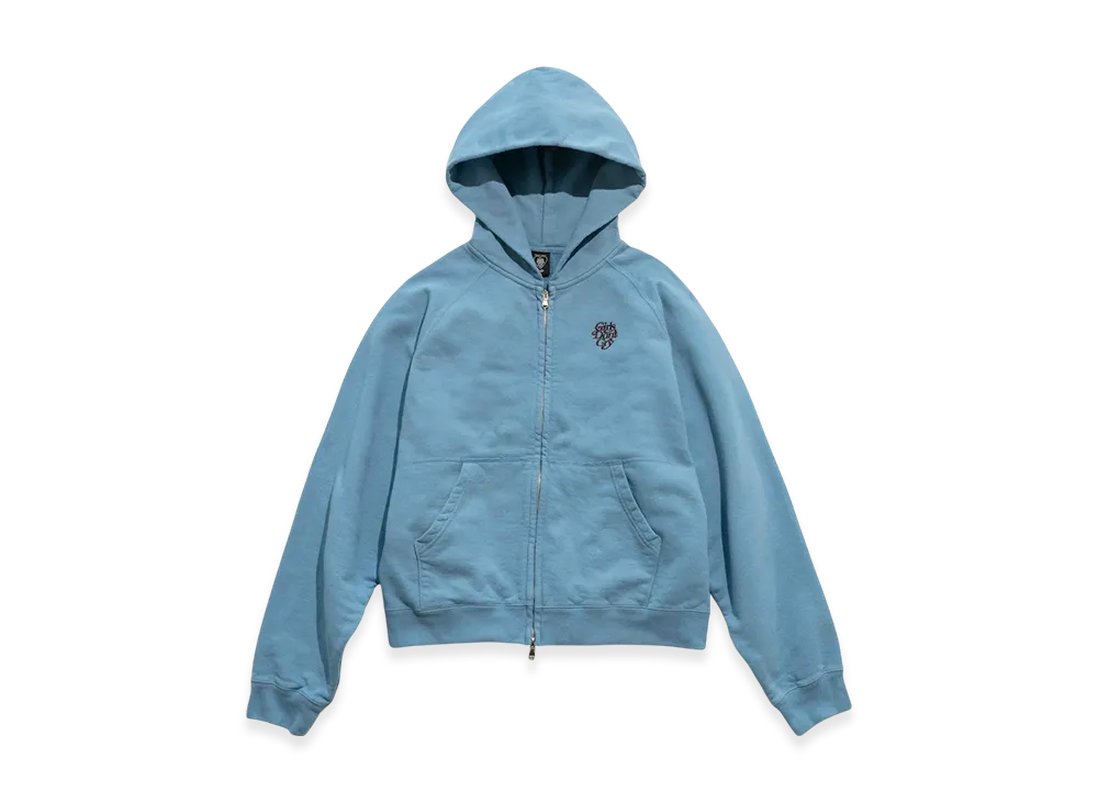 Girls Don't Cry Zip Sweat Hoodie "Blue"