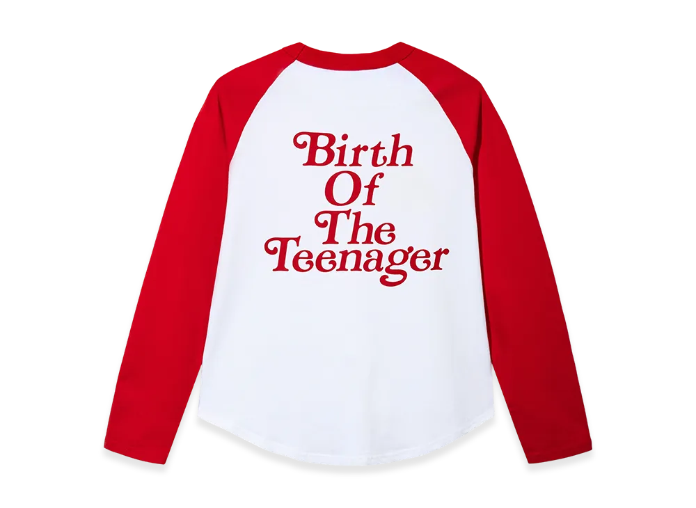 ゆ　VERDY x BoTT Birth Of The Teenager VERDY x BoTT Birth Of The Teenager Raglan L/S Tee 