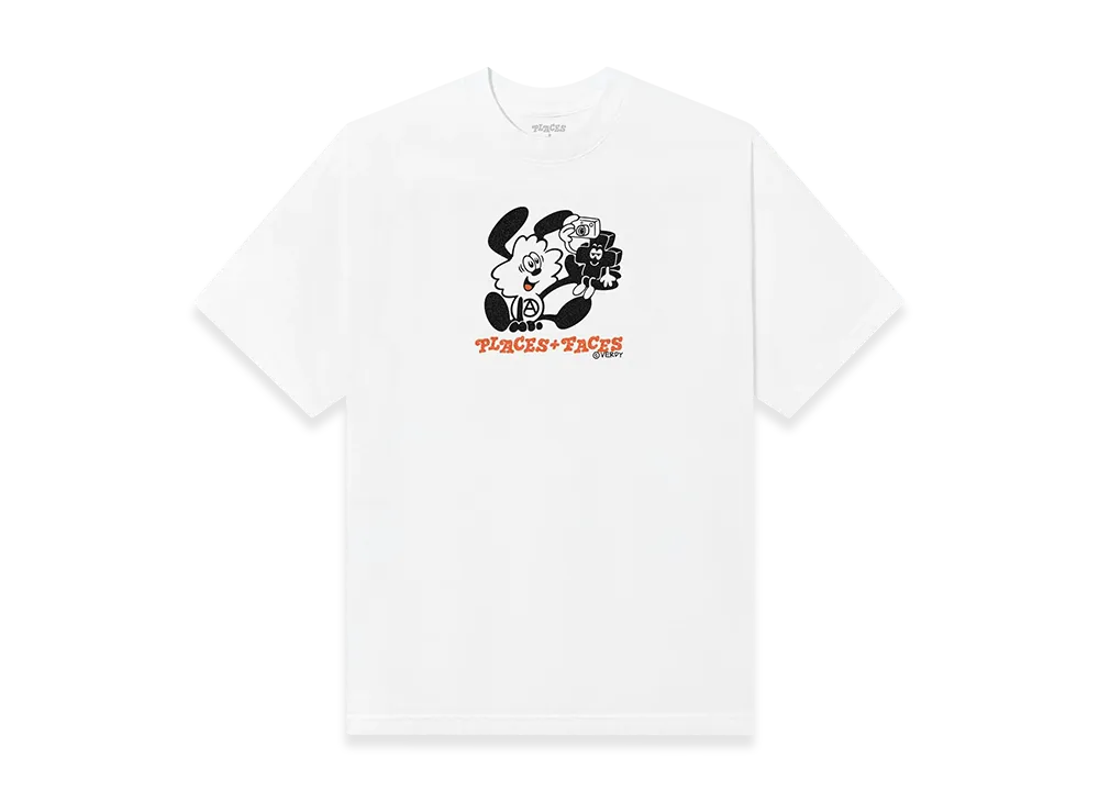 VERDY x PLACES + FACES T-Shirt "White"
