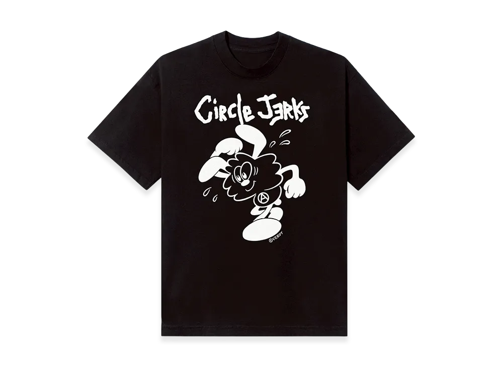 VERDY x Circle Jerks Tee1 "Black"