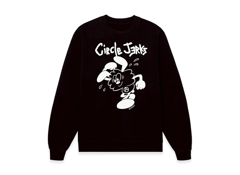 VERDY x Circle Jerks Sweat Crew "Black"