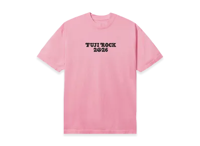 VERDY x fuji rock festival 2026 Wasted Youth Tee "Pink"