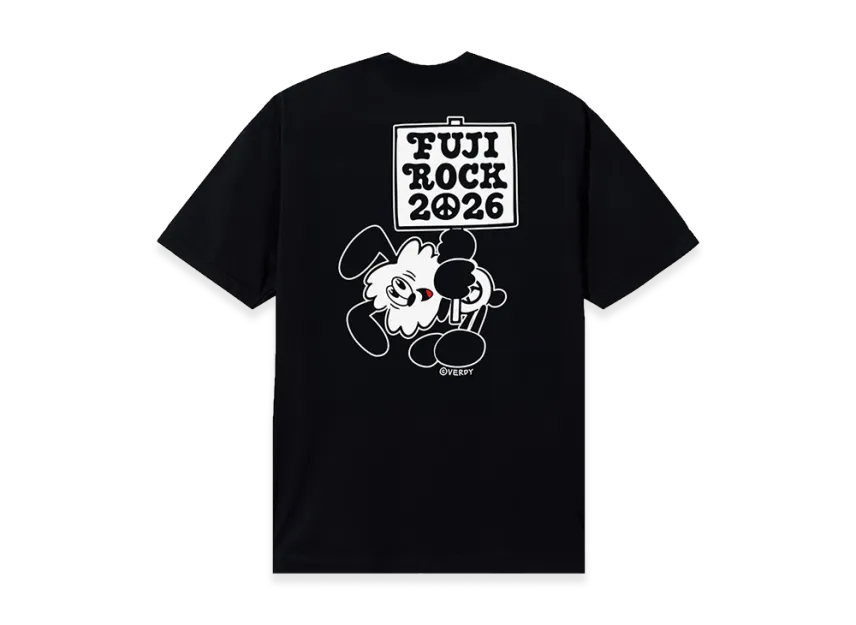 VERDY x fuji rock festival 2026 VICK Tee VERDY x fuji rock festival 2026 VICK Tee