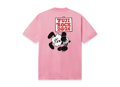 VERDY x fuji rock festival 2026 VICK Tee "Pink"