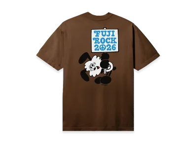 VERDY x fuji rock festival 2026 VICK Tee "Brown"