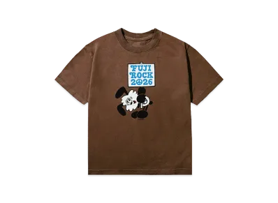 VERDY x fuji rock festival 2026 VICK Kids Tee "Brown"