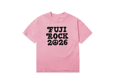 VERDY x fuji rock festival 2026 VERDY Kids Tee "Pink"