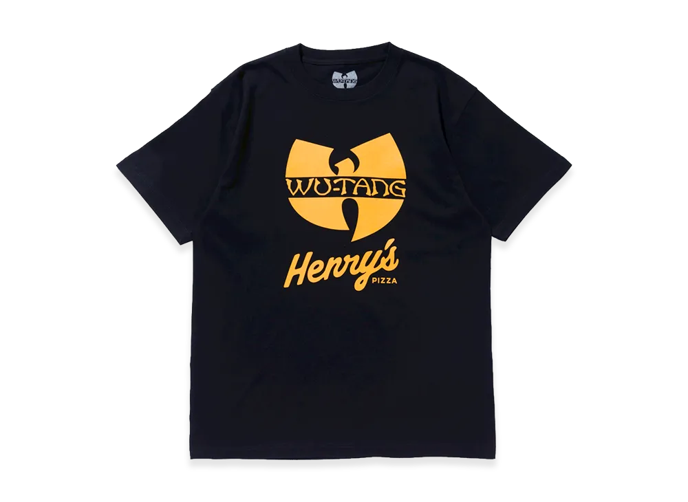 VERDY x Wu-Tang Clan x Henry's Pizza T-Shirt 2 "Black"