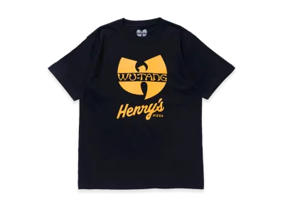VERDY x Wu-Tang Clan x Henry's Pizza T-Shirt 2 "Black"