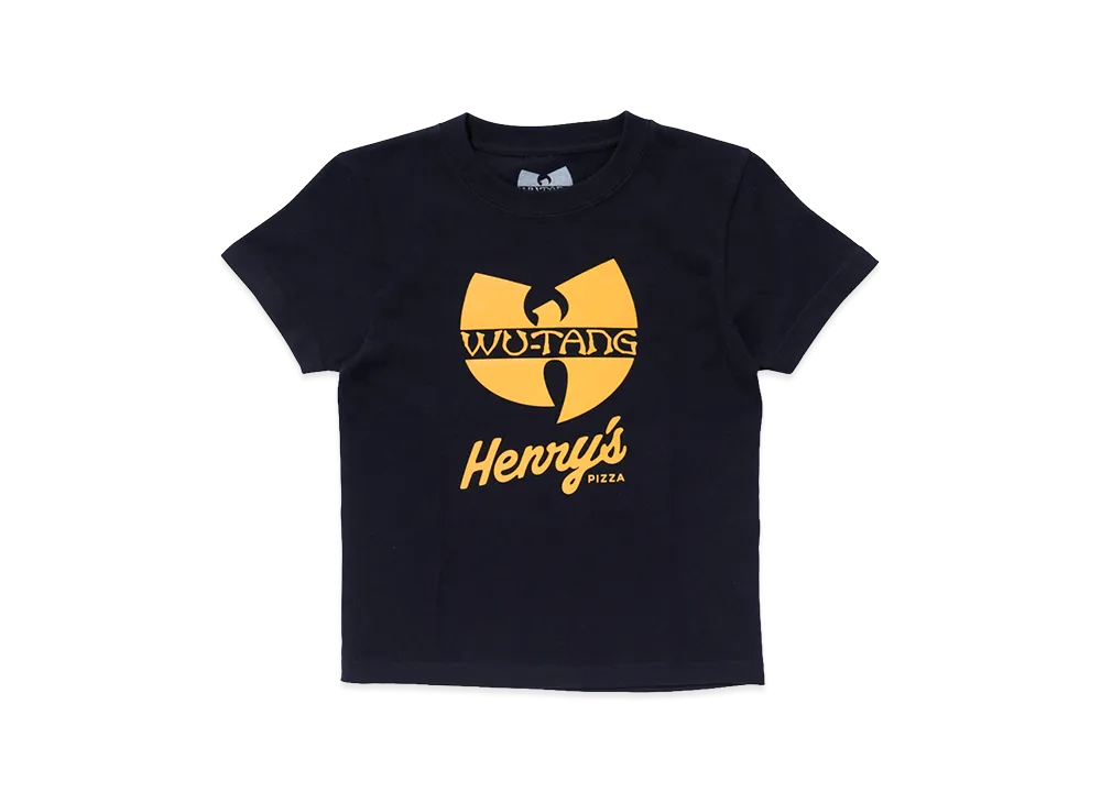 VERDY x Wu-Tang Clan x Henry's Kids Pizza T-Shirt "Black"