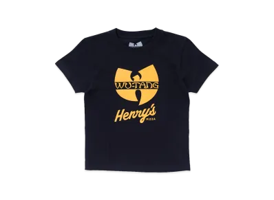 VERDY x Wu-Tang Clan x Henry's Kids Pizza T-Shirt "Black"