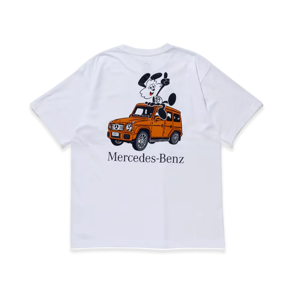 VERDY x Mercedes-Benz Vick G-Class T-shirt "White/Brown"