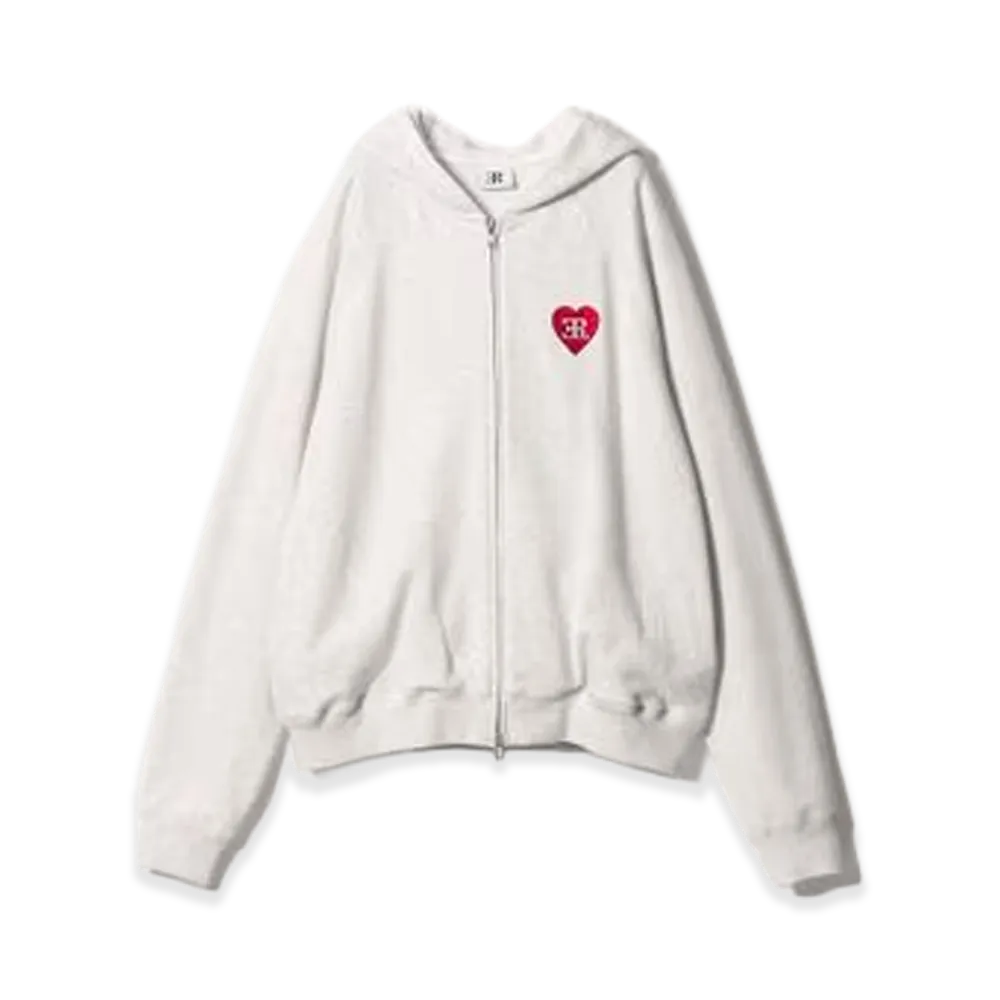 VERDY x ER Sweat Zip Hoodie "Light Gray"