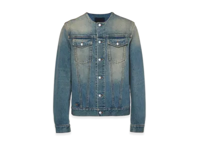 PRADA Denim Blouson Jacket "Light Blue"