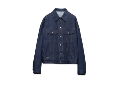 PRADA Men's Selvedge Denim Blouson "Navy"