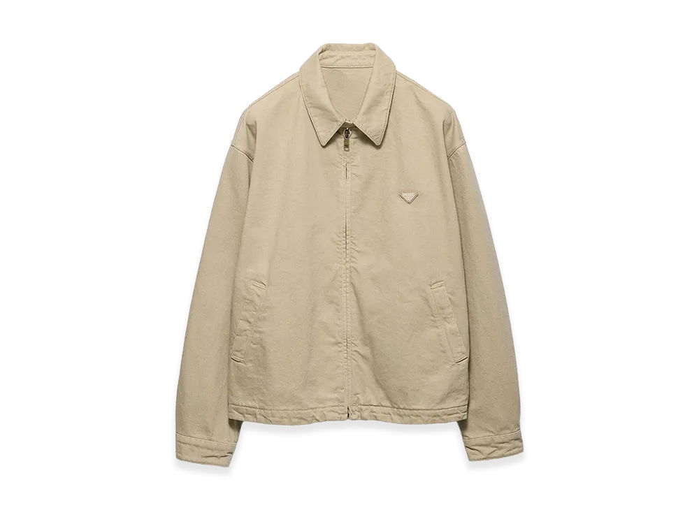 PRADA Denim Jacket "Sand Beige"
