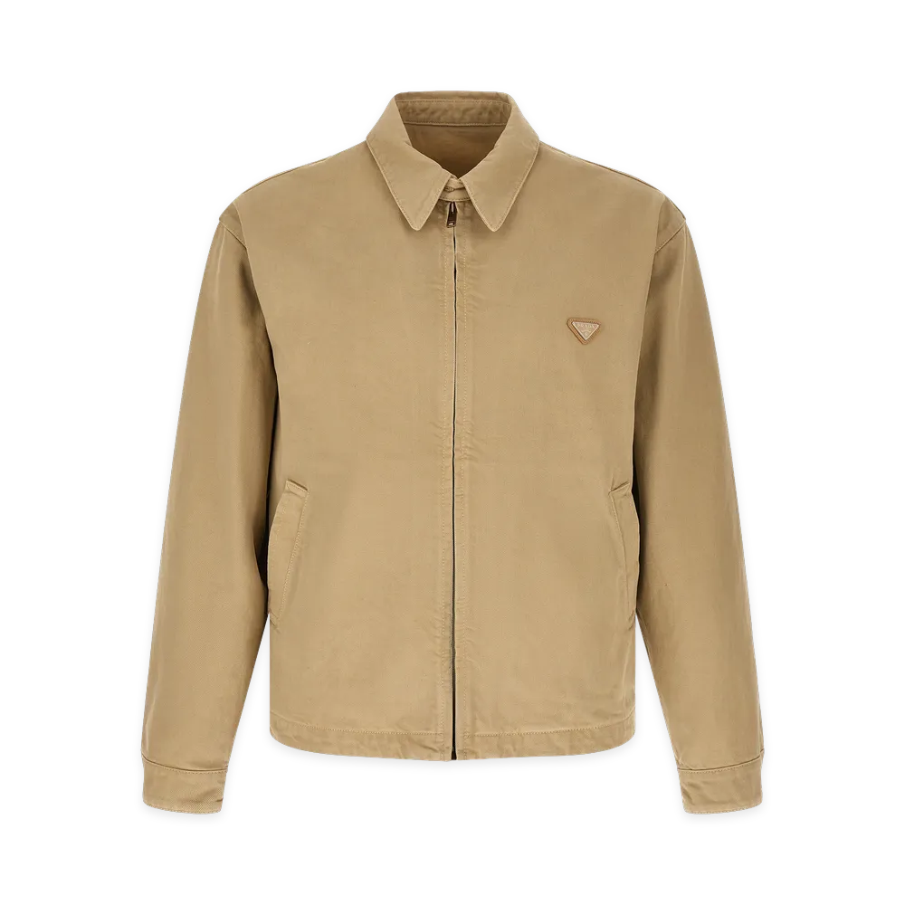 PRADA Used Denim Jacket "Beige"