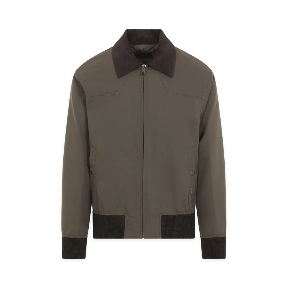 PRADA Light Blouson "Light Brown"