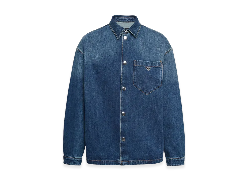 PRADA Denim Shirt "Navy"