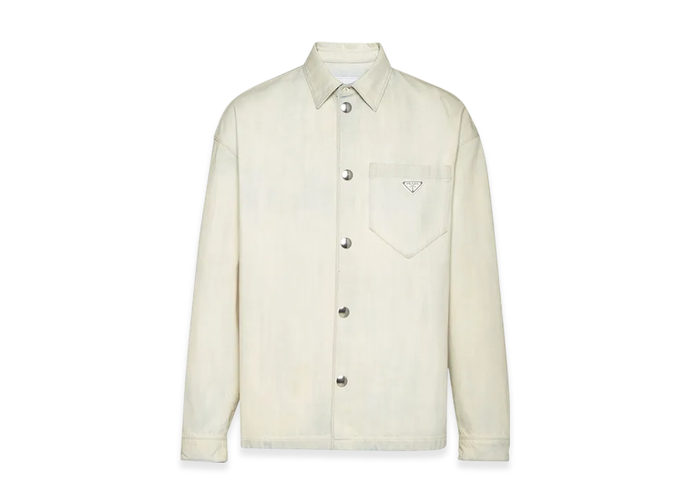 PRADA Denim Shirt "Off White"