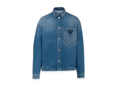 PRADA Organic Denim Shirt "Blue"