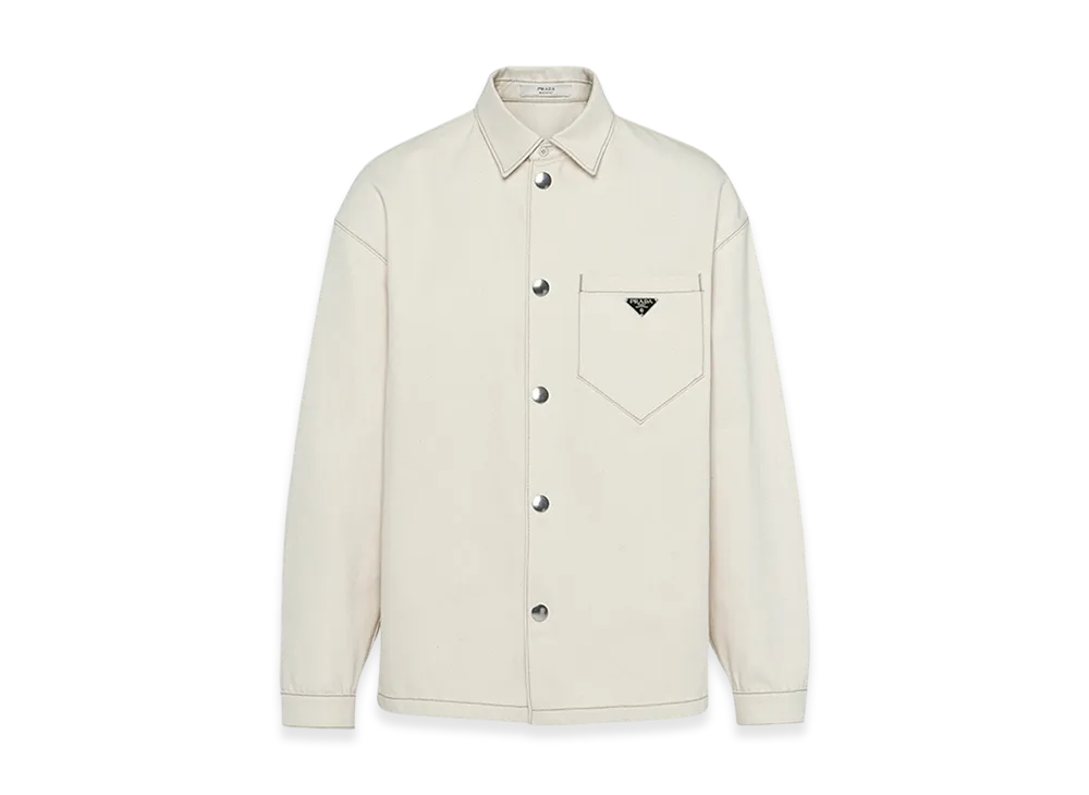 PRADA Bull Denim Shirt "Beige"