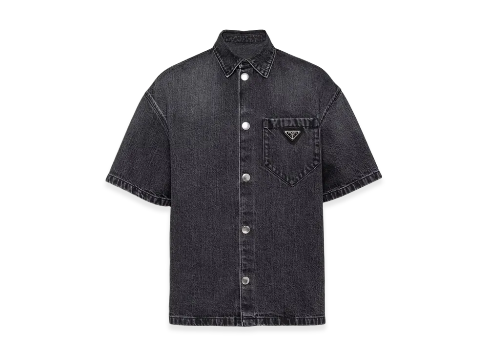 PRADA Denim Shirt "Black"