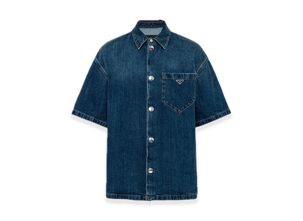 PRADA Denim Shirt "Navy"