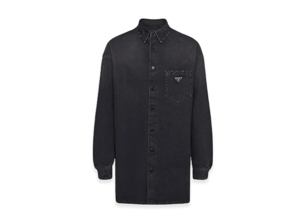 PRADA Denim Shirt "Black"
