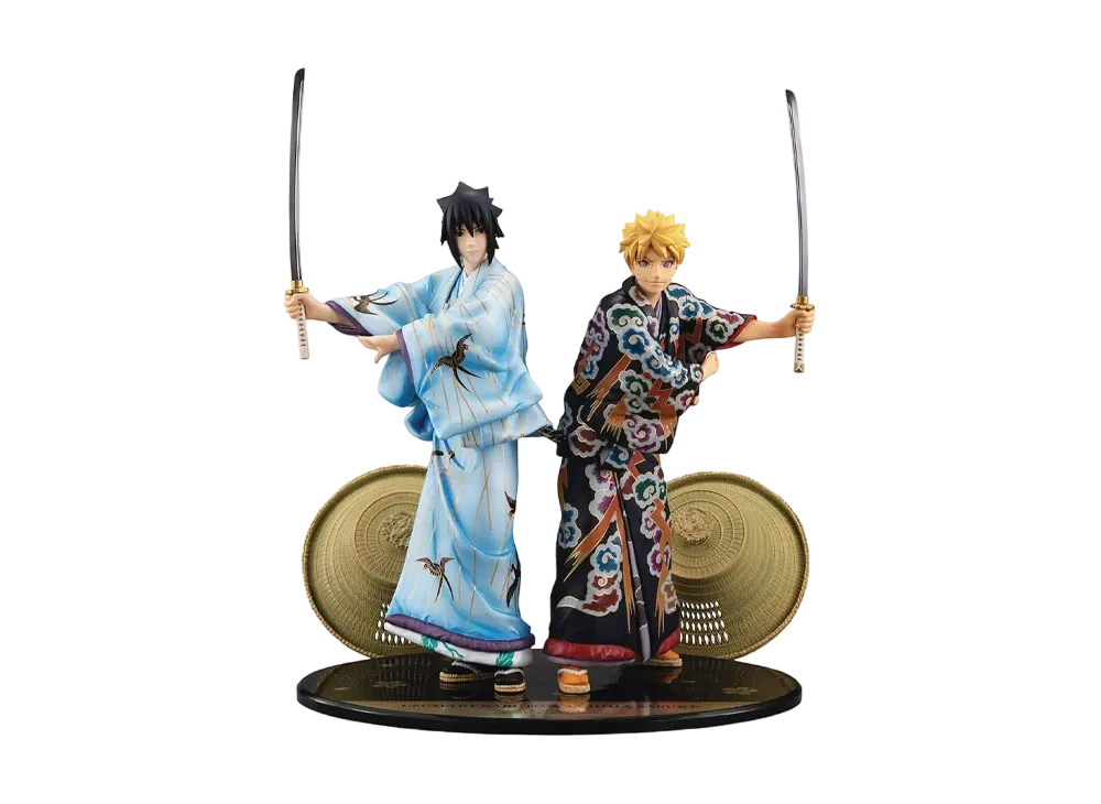 G.E.M. Naruto - Naruto Uzumaki & Sasuke Uchiha: Kabuki Edition Set (includes Special Item)