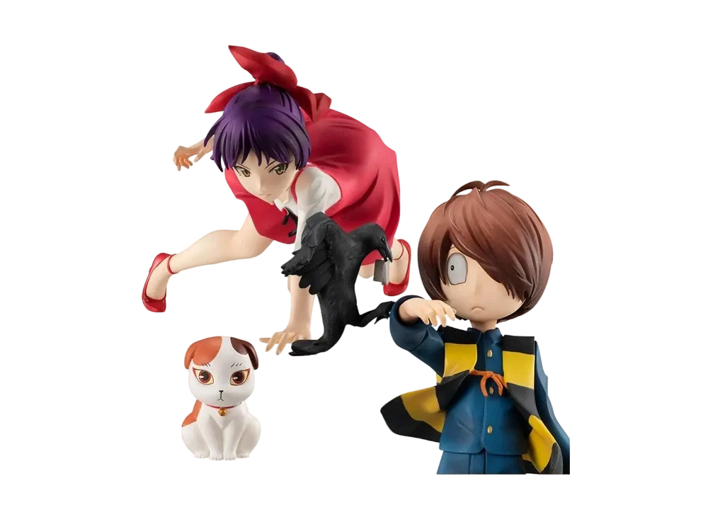 G.E.M. GeGeGe no Kitaro - Kitaro & Neko Musume Set with Sunekosuri Bonus