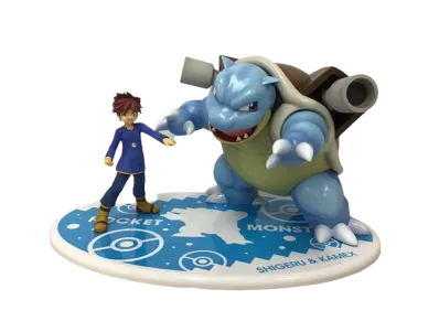 G.E.M. Pokemon - Gary & Blastoise