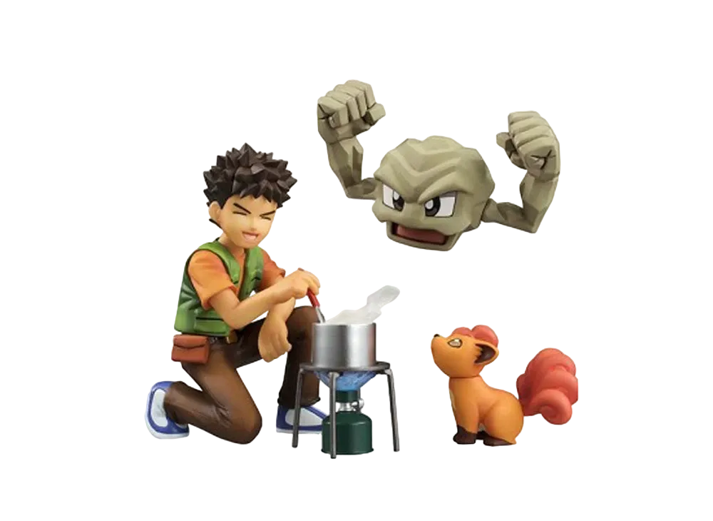 G.E.M. Pokemon Brock & Geodude & Vulpix