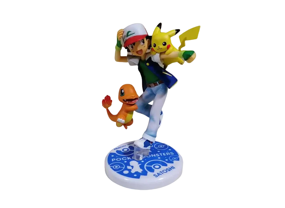 G.E.M. Pokemon Satoshi & Pikachu & Charmander