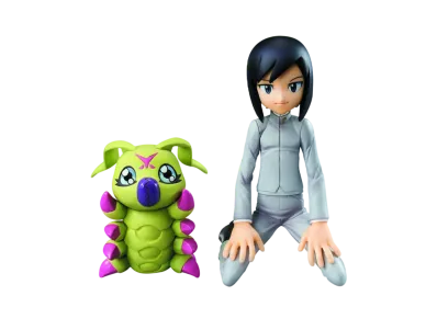 G.E.M. Digimon Adventure02 Ken Ichijouji & Wormmon