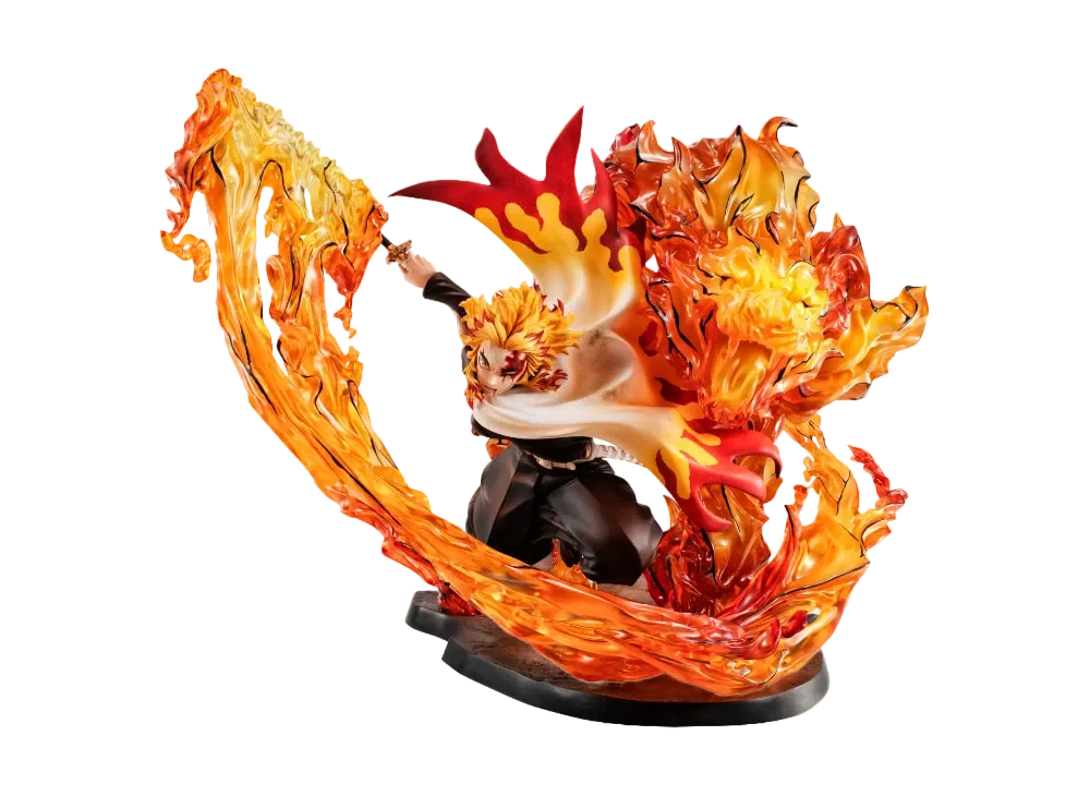 Precious G.E.M. Demon Slayer Kyojuro Rengoku Flame Breathing Fifth Form: Flame Tiger
