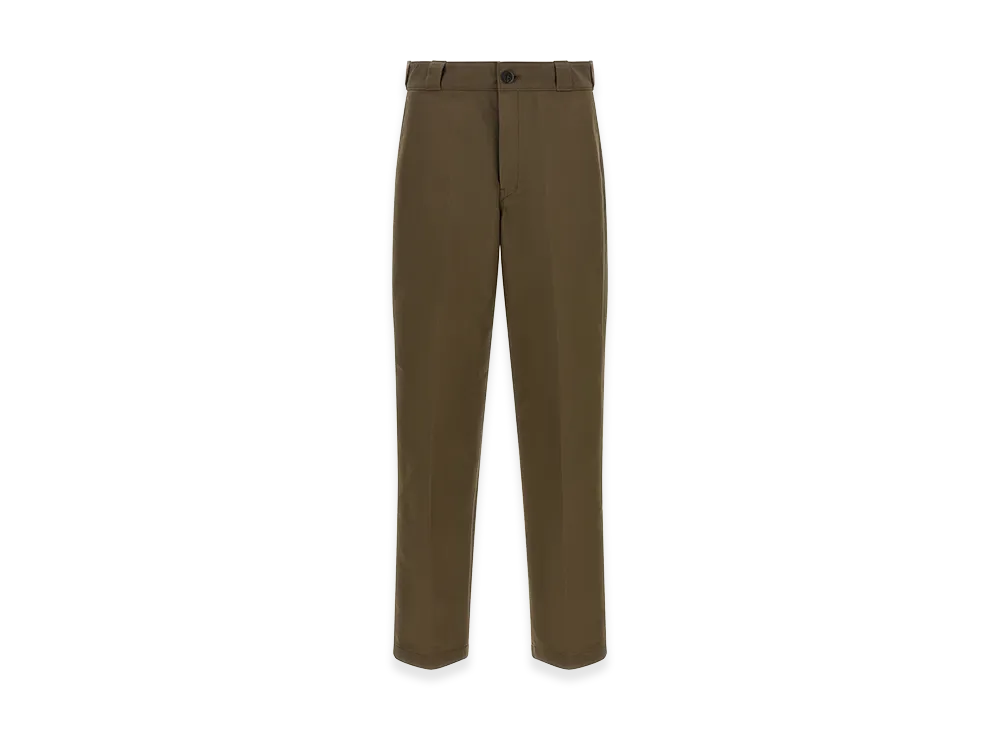 PRADA Logo Tailored Trousers "Brown"