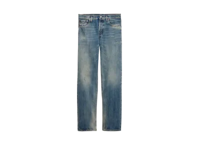 PRADA Men's Regular Denim Jeans "Navy"